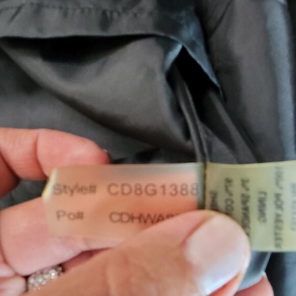 Calvin Klein pleated strapless corset fit and flare dress - Picture 9 of 10